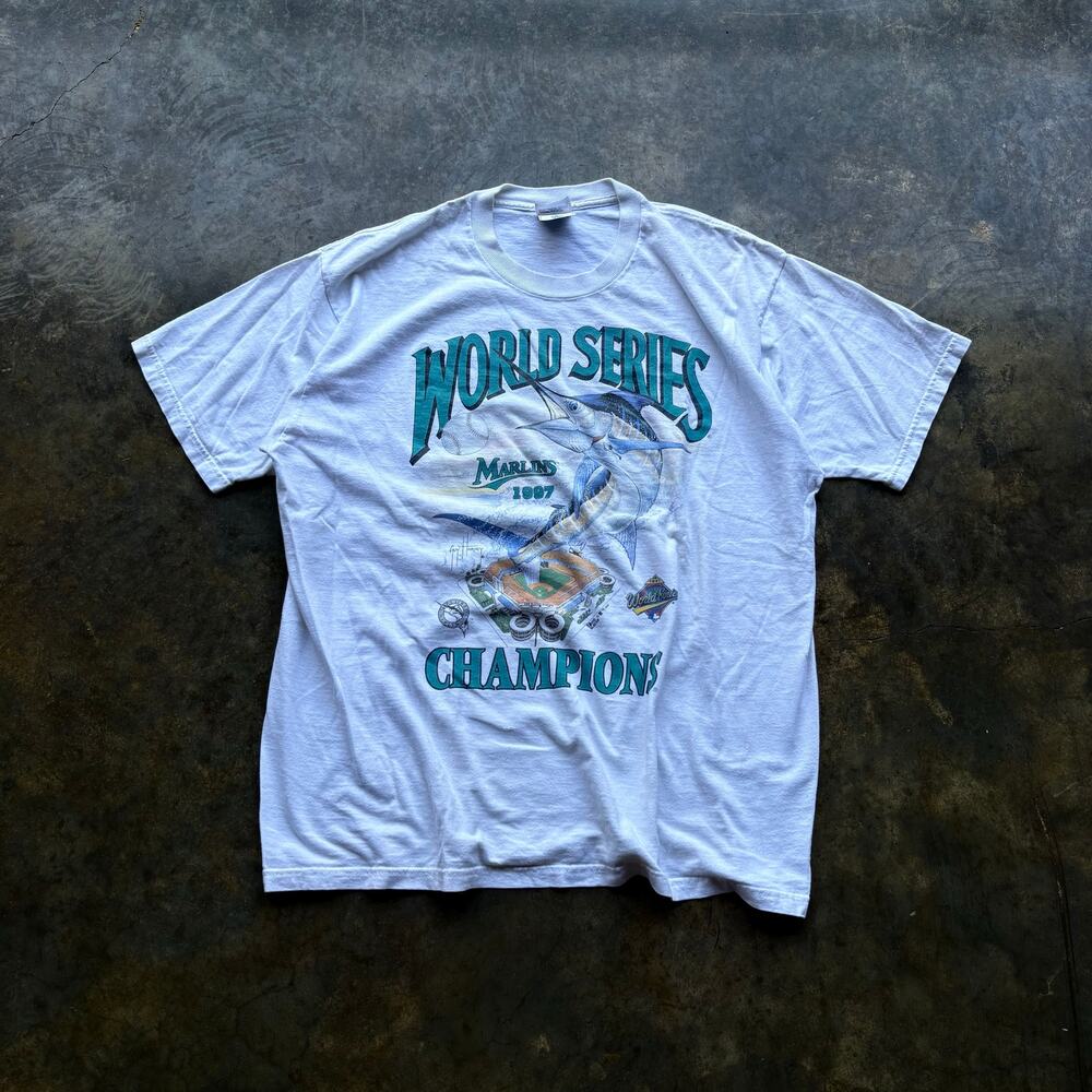Crazy Vintage‎ Marlins World Series T-shirt